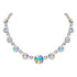 Vestuvinė vėrinys "Vorteksas (Aurora Borealis)" su Swarovski™ kristalais